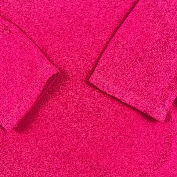 The North Face Women's Pink Quarter Zip Fleece Pullover Size Small Hike Active - Picture 8 of 11